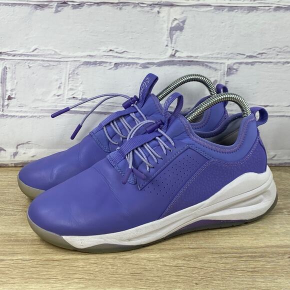 Clove Purple White Nursing Shoes Women's 8 Comfort Walking Healthcare Sneakers - Picture 3 of 8